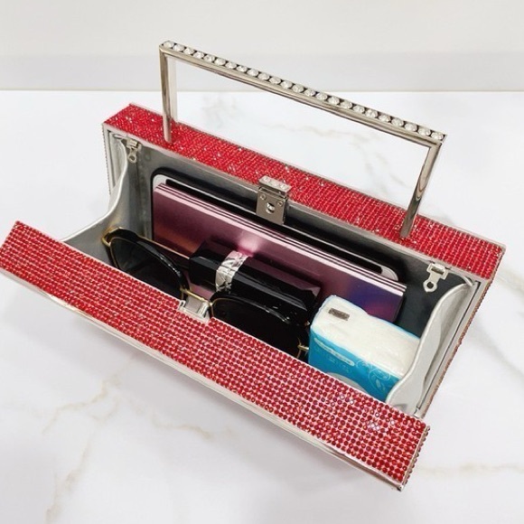 Boombox Clutch RS Purse Y2K Festival Vegas Bachelorette Statement Colorful Bag - Picture 3 of 8